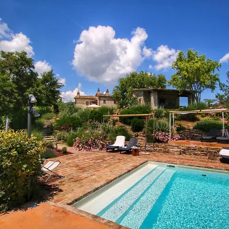 Valley-view Farmhouse In With Pool And Bbq * אומברטידה